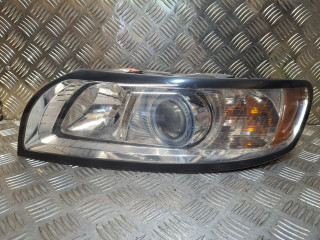 фара левая Volvo S40 2 поколение [рестайлинг] (2007 - 2012), правый руль, 31265704