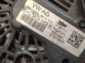 генератор Volkswagen Golf 7 поколение (2012 - 2017), 1.4 л., TSI, CXSA, бензин, 04C903023K, 04E903024S, 04C903023L - фото №5