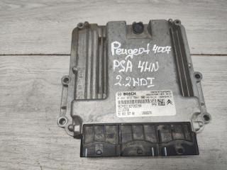 блок управления двигателем Peugeot 4007 1 поколение (2007 - 2012), 2.2 л., 4HN (DW12MTED4), дизель, 9663757980, 0281014902, 9666256780