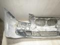 бампер передний BMW 5 серия E60/E61 [рестайлинг] (2007 - 2010), серебро, 51110420276 - фото №2