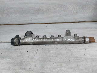 топливная рампа Volkswagen Golf 6 поколение (2008 - 2012), 2.0 л., TDi, CBAB, дизель, 03L130089C, 03L130089