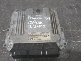 блок управления двигателем Peugeot 4007 1 поколение (2007 - 2012), 2.2 л., 4HN (DW12MTED4), дизель, 9663757980, 9666913780, 1943F2, 1860B502, 0281017866