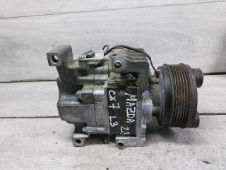 компрессор кондиционера Mazda CX-7 1 поколение (2006 - 2009), 2.3 л., Ti, L3-VDT, бензин, АКПП, EG2161450A, H12A1AM4CX, EG2161450E, EG2161450F, EG2161450G, H12A1AM4HX, H12A1AL4HX, H12A1AM4A1