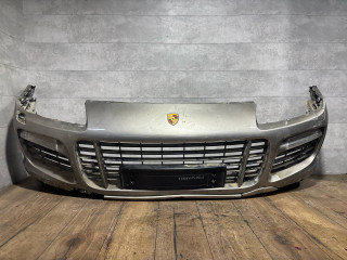 бампер передний Porsche Cayenne 957 [рестайлинг] (2007 - 2010), 4.8 л., Ti, M 48.51, бензин, 95550531114G2X, 95550506110G2X