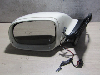 зеркало наружное левое Audi Q7 4L (2005 - 2009), белый, 4L1857409M01C