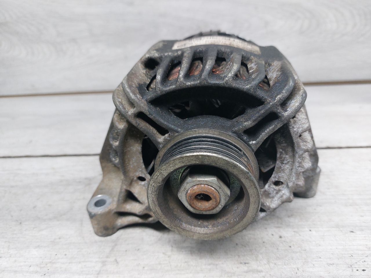 генератор Fiat Doblo 2 поколение (2010 - 2015), 1.4 л., 843 A1.000, бензин, 52003533, 51714792, 51859039 - фото №1