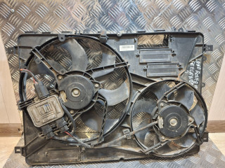 вентилятор радиатора Land Rover Freelander 2 поколение L359 (2006 - 2010), 2.2 л., 224DT, дизель, LR002660, 6G918C607BE, 6G918C607BD, LR011905