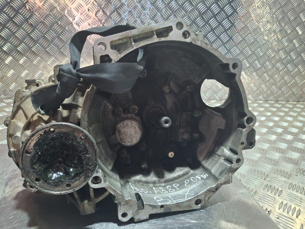 КПП механическая (МКПП) Volkswagen Passat B6 (2005 - 2010), 2.0 л., FSI, бензин, МКПП, 02S300046M, JYL, KVZ, MUH, GXV, JCP, MQ250, 02S300047E - фото №1