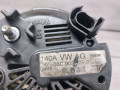 генератор Volkswagen Golf 6 поколение (2008 - 2012), 1.4 л., TSI, CAXA, бензин, 03C903025D, TG14C027, 03C903023A - фото №5