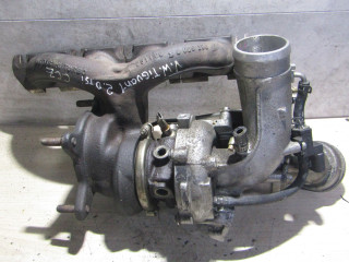 турбина Volkswagen Tiguan 1 поколение (2007 - 2011), 2.0 л., TSI, CCZA, бензин, 06J145713K, 06J145713T, 06J145722B, 06J145701T, 06J145702K