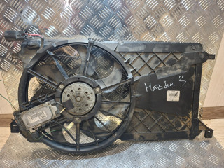 вентилятор радиатора Mazda 3 1 поколение [рестайлинг] BK (2006 - 2008), 2.0 л., Z60215025E, Z60215025C, Z60215025B, 1137328148, 1530980, Z60215025D, 1362061, 1234543, 31261986, 31261989