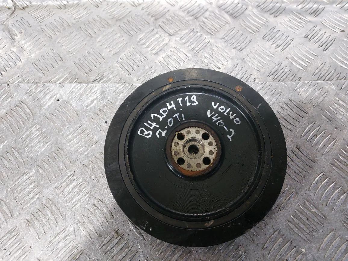 шкив коленвала Volvo XC90 2 поколение (2014 - 2019), 2.0 л., B4204T23, бензин, 31359414 - фото №1