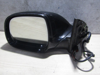 зеркало наружное левое Audi Q7 4L (2005 - 2009), черный, 4L1857409M01C