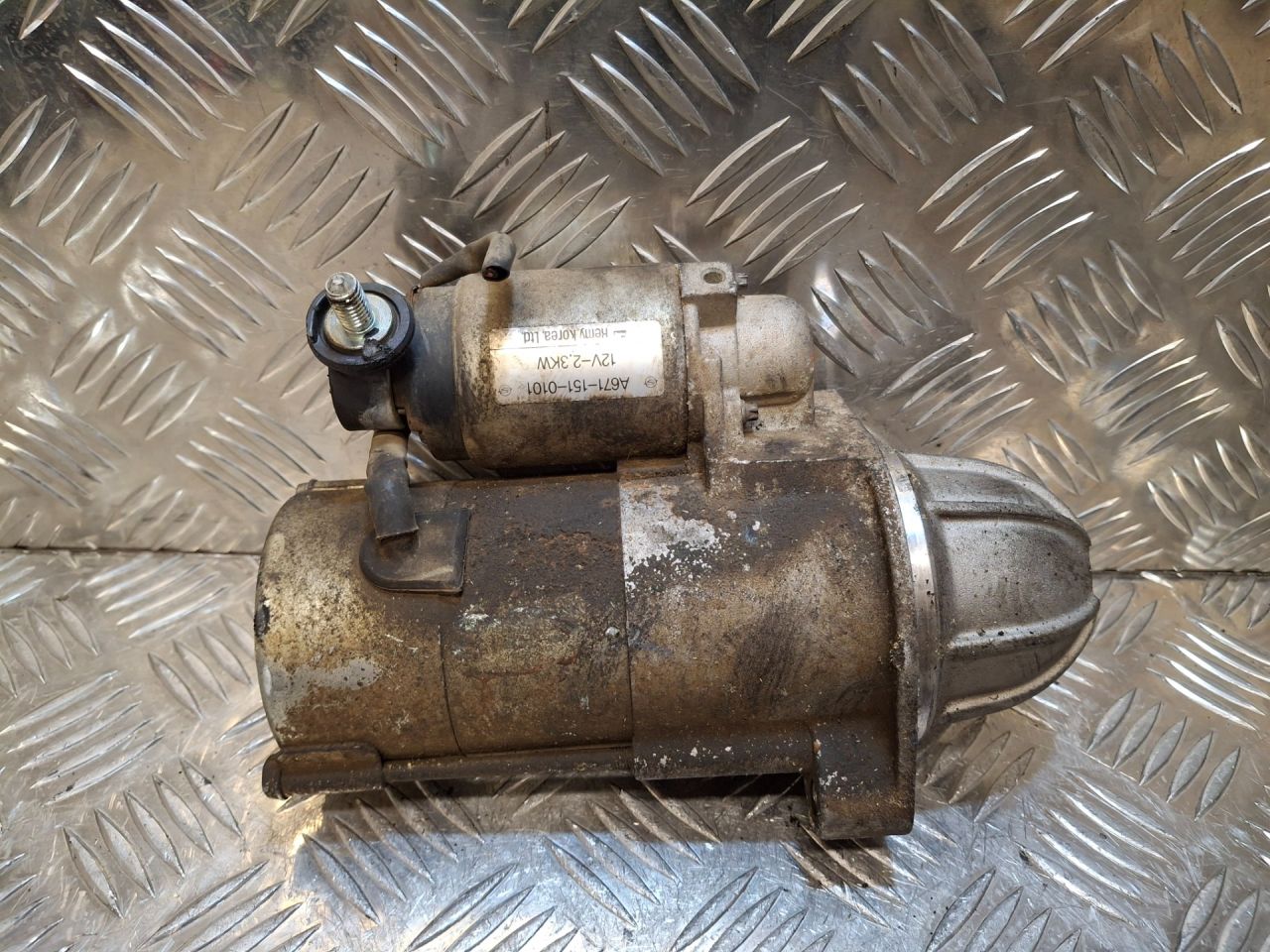 стартер SsangYong Actyon 2 поколение (2010 - 2013), 2.0 л., D20DTF, дизель, 6711510101, 6711510201, 6711510301 - фото №1