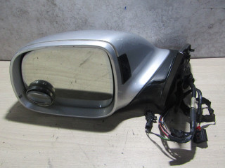 зеркало наружное левое Audi Q7 4L (2005 - 2009), серебро, 4L1857409M01C
