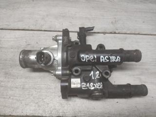 корпус термостата Chevrolet Cruze 1 поколение (2009 - 2012), 1.8 л., F18D4, бензин, 96984103, 55353311, 25199824, 25192230, 25192228