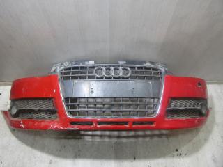 бампер передний Audi TT 8J (2006 - 2010), красный, 8J0807105AGRU, 8J0807437