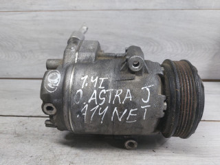 компрессор кондиционера Opel Astra J [рестайлинг] (2011 - 2015), 1.4 л., A 14 NET, бензин, 13335253, 13346494, 13412250, 13414019, 13450515, 13377057