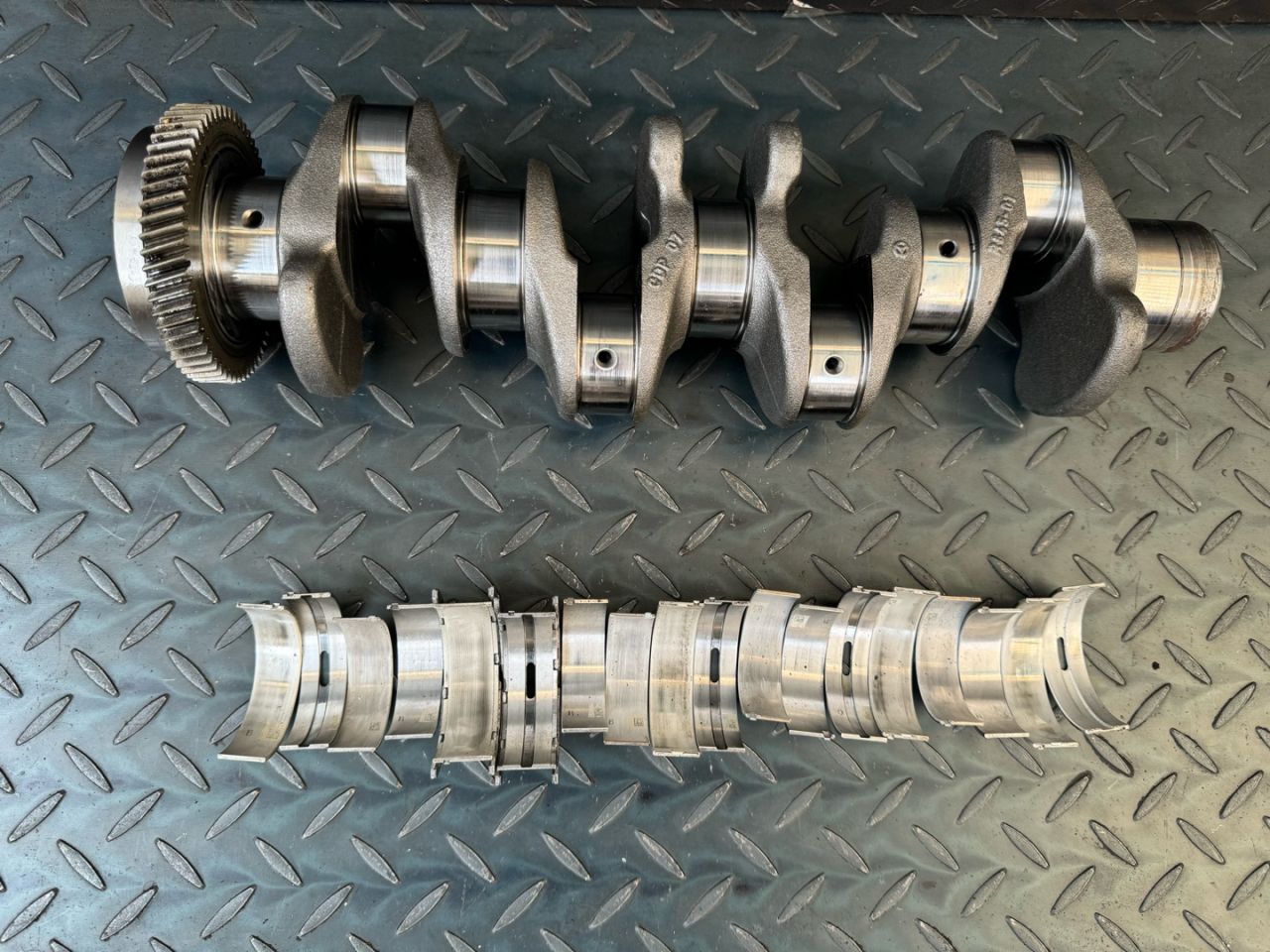 коленвал Mercedes-Benz B-Класс W246 (2011 - 2015), 1.8 л., CDi, OM 651.901, дизель, A6510302701, 6510302701 - фото №1