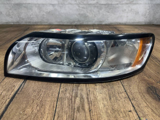 фара левая Volvo S40 2 поколение [рестайлинг] (2007 - 2012), правый руль, 31265711