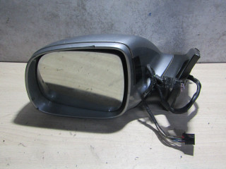 зеркало наружное левое Audi Q7 4L (2005 - 2009), серебро, 4L1857409M01C