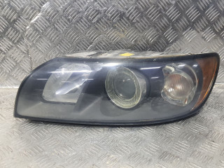 фара левая Volvo S40 2 поколение (2004 - 2007), 30698875