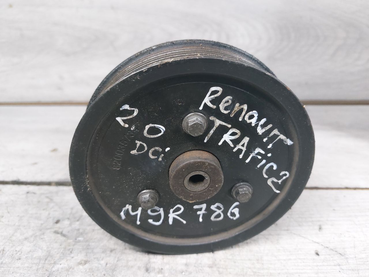 насос гидроусилителя руля Renault Trafic 2 поколение (2001 - 2006), 2.0 л., M9R 786, дизель, 491101050R, 7613955611 - фото №1