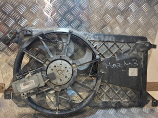 вентилятор радиатора Mazda 3 1 поколение [рестайлинг] BK (2006 - 2008), 2.0 л., бензин, Z60215025E, Z60215025C, Z60215025B, 1137328148, 1530980, Z60215025D, 1362061, 1234543, 31261986, 31261989