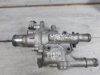 корпус термостата Chevrolet Cruze 1 поколение (2009 - 2012), 1.8 л., F18D4, бензин, 96984103, 55353311, 25199824, 25192230, 25192228