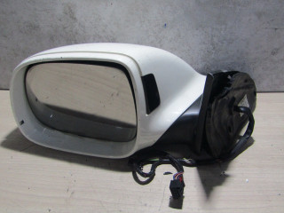 зеркало наружное левое Audi Q7 4L (2005 - 2009), белый, 4L1857409M01C