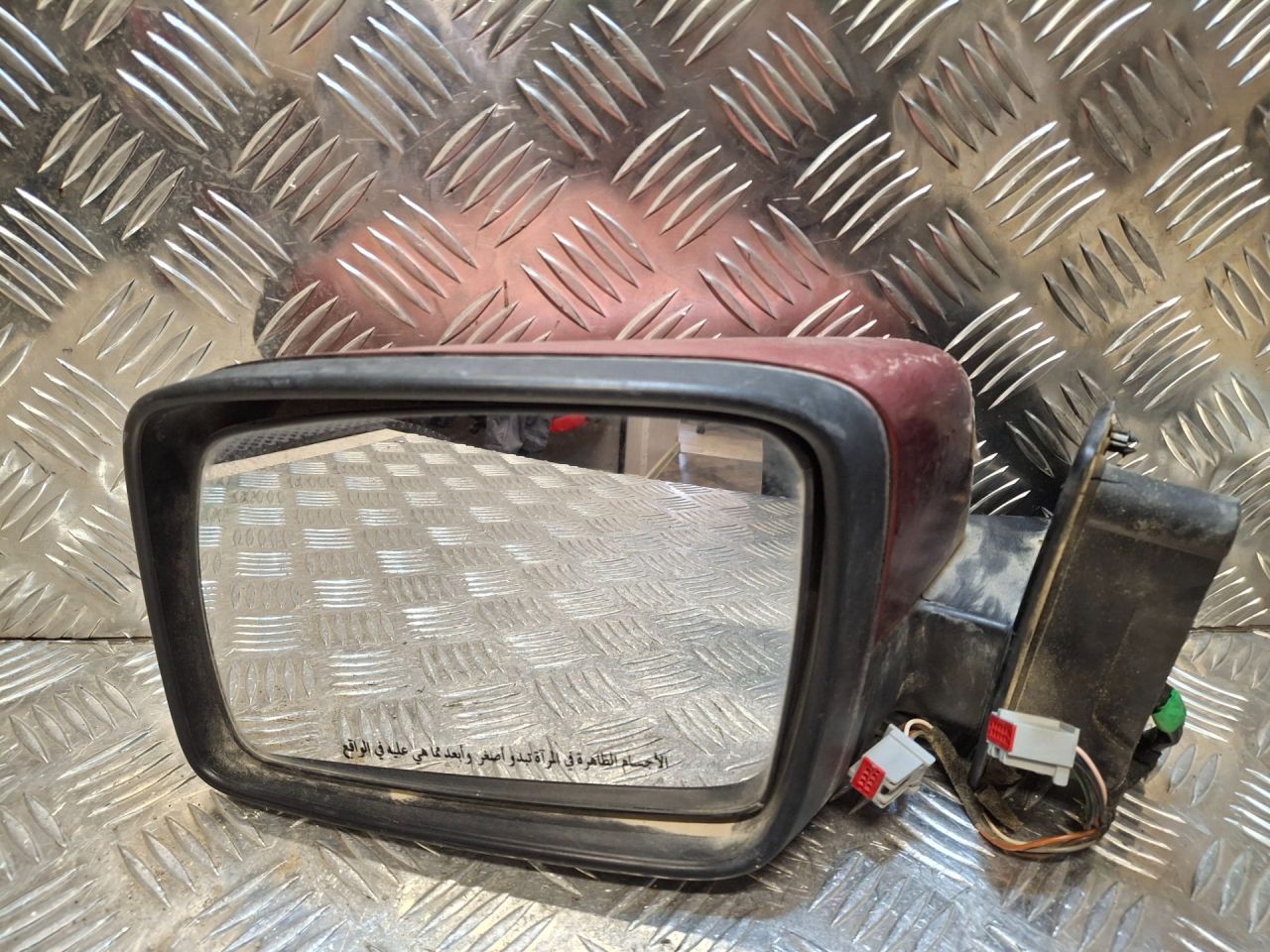 зеркало наружное левое Land Rover Discovery 3 поколение L319 (2004 - 2009), оранжевый, CRB502453PMA - фото №1