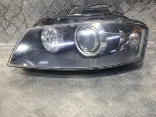 фара левая Audi A3 8P [рестайлинг] (2004 - 2008), правый руль, 8P0941029AG