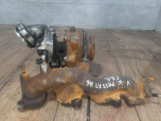 турбина Volkswagen Tiguan 1 поколение (2007 - 2011), 2.0 л., TDi, CBBB, дизель, 03L253016G, 03L253056C, 03L253019K, 03L253010D