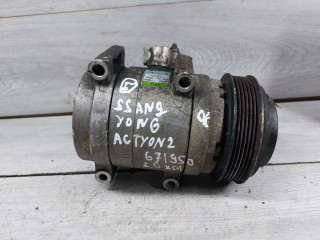 компрессор кондиционера SsangYong Actyon Sport 1 поколение (2006 - 2012), 2.0 л., XDI, D20DTR, дизель, 6711303011, 6711303111, 6711303211