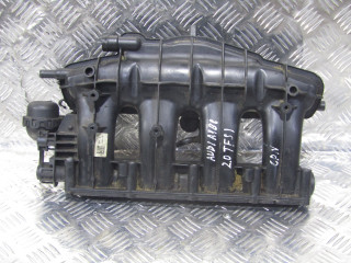 коллектор впускной Audi A4 B8/8K (2007 - 2011), 2.0 л., TFSI, CDNC, бензин, 06H133201AF, 06H133201AN, 06H133185BH, 06H133185AE, 06H133185B