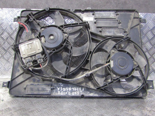 вентилятор радиатора Land Rover Freelander 2 поколение L359 (2006 - 2010), 2.2 л., 224DT, дизель, LR002660, 6G918C607BE, 6G918C607BD, LR011905