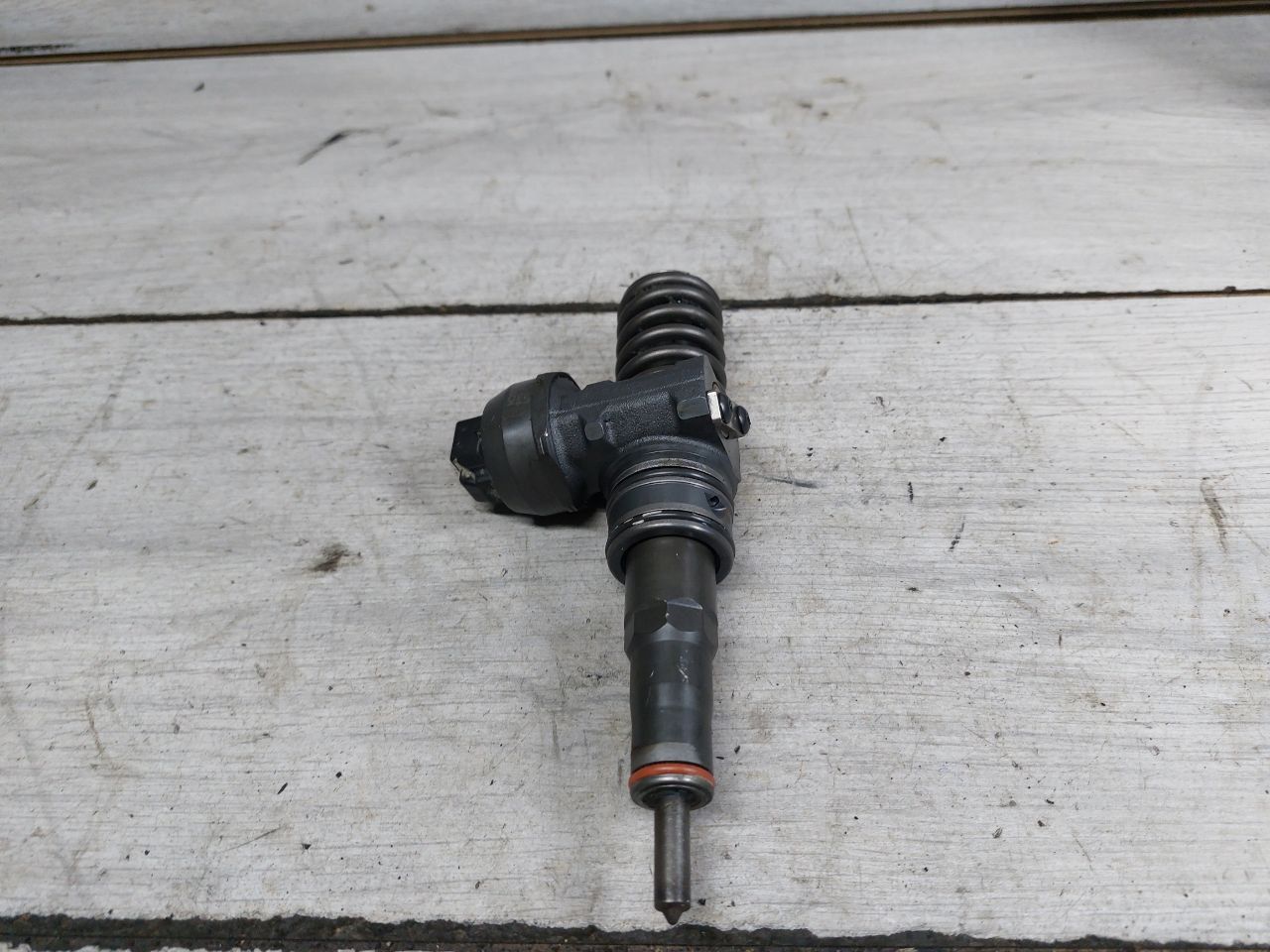 форсунка Volkswagen Transporter T5 (2003 - 2009), 2.5 л., TDi PD, BNZ, дизель, 070130073R, 0414720310 - фото №1