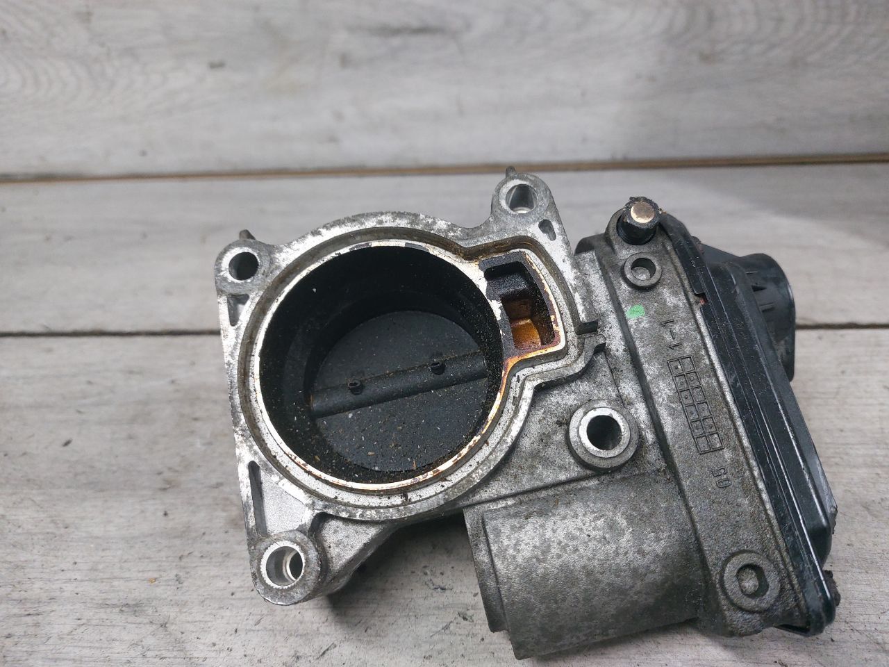 заслонка дроссельная Ford Focus 2 поколение (2004 - 2008), 2.0 л., AODA, бензин, 1537636, 4M5G9F991ED, 4M5GED, 4M5G9F991FA, 4M5GFA - фото №1