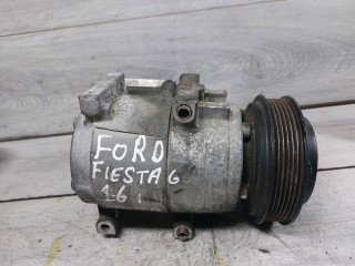 компрессор кондиционера Ford Fiesta 6 поколение [рестайлинг] (2013 - 2019), 1.6 л., TSJA, бензин, AA6919D629AB