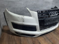 бампер передний Audi Q7 4L (2005 - 2009), белый, 4L0807105EGRU, 4L0807437D - фото №4