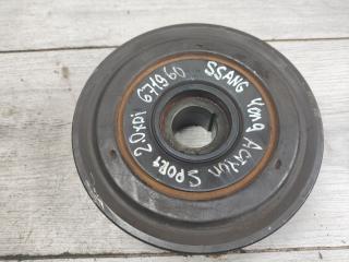 шкив коленвала SsangYong Actyon 2 поколение (2010 - 2013), 2.0 л., XDI, D20DTF, дизель, 6710300303, 6720300303, 6720300003