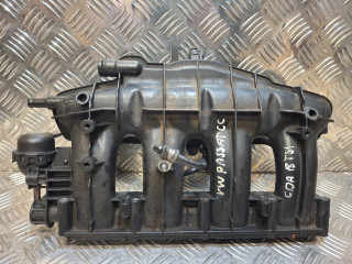 коллектор впускной Volkswagen Tiguan 1 поколение (2007 - 2011), 2.0 л., TSI, CCZA, бензин, 06J133185EQ, 06J133201BH, 06J133185DF