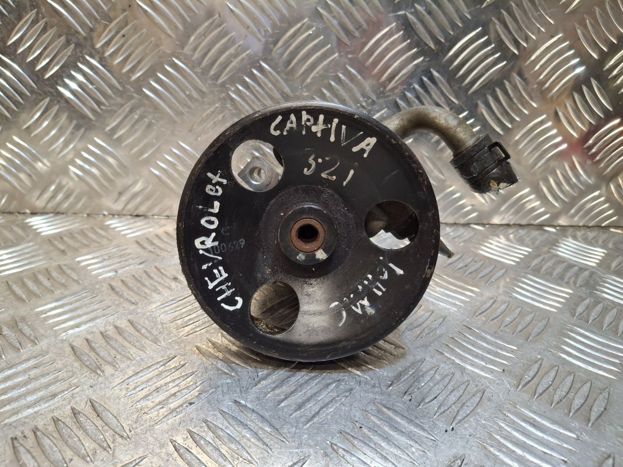 насос гидроусилителя руля Chevrolet Captiva 1 поколение (2006 - 2011), 3.2 л., 10 HM, бензин, 96626765, SMC3541523 - фото №1