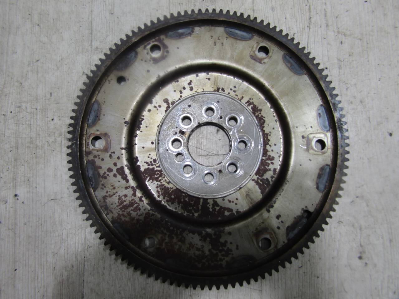 маховик Land Rover Freelander 2 поколение L359 (2006 - 2010), 2.2 л., 224DT, дизель, АКПП, LR005813, 4853829, 7G926K375AC - фото №1