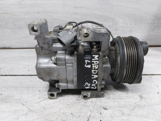 компрессор кондиционера Mazda CX-7 1 поколение (2006 - 2009), 2.3 л., Ti, L3-VDT, бензин, АКПП, EG2161450A, H12A1AM4CX, EG2161450E, EG2161450F, EG2161450G, H12A1AM4HX, H12A1AL4HX, H12A1AM4A1