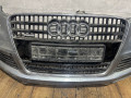 бампер передний Audi Q7 4L (2005 - 2009), белый, 4L0807105EGRU, 4L0807437D - фото №6