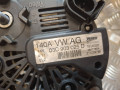 генератор Volkswagen Golf 6 поколение (2008 - 2012), 1.4 л., TSI, CAXA, бензин, 03C903025D, TG14C027, 03C903023A - фото №4