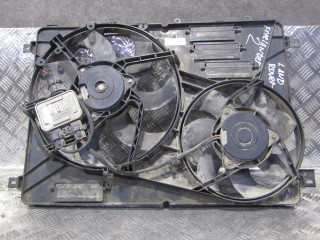 вентилятор радиатора Land Rover Freelander 2 поколение L359 (2006 - 2010), 2.2 л., 224DT, дизель, LR002660, 6G918C607BE, 6G918C607BD, LR011905