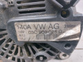 генератор Volkswagen Golf 6 поколение (2008 - 2012), 1.4 л., TSI, CAXA, бензин, 03C903025D, TG14C027, 03C903023A - фото №5