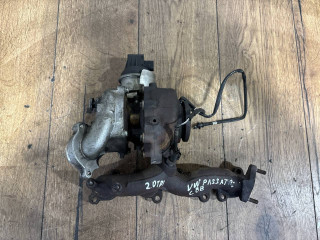 турбина Volkswagen Tiguan 1 поколение (2007 - 2011), 2.0 л., TDi, CBBB, дизель, 03L253016G, 03L253056C, 03L253019K, 03L253010D